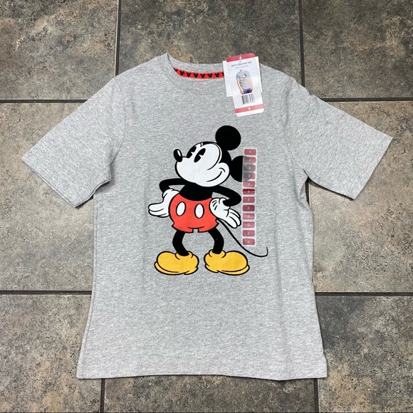 Disney Other - NEW! Boy’s Disney Mickey Mouse Short Sleeve T-Shirt Size Medium W/Tags